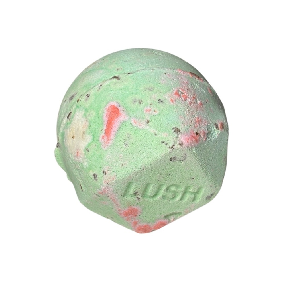 Lush Kitchen Mint Chocolate Bath Bomb Moisturizing Coca Butter Limited Edition
